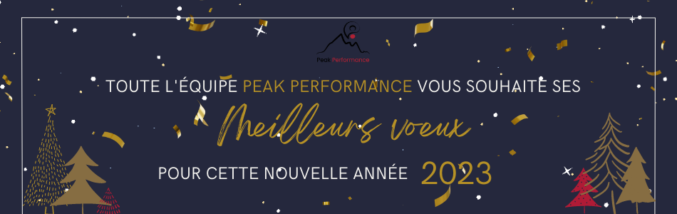  Meilleurs vœux pour cette année 2023 - Peak Performance - Pau