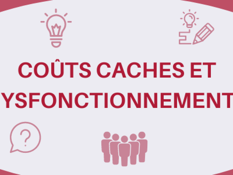 Coûts cachés et dysfonctionnements